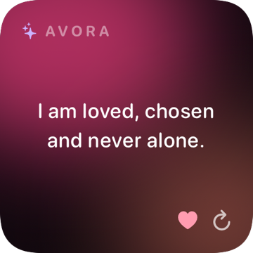 Small affirmation widget